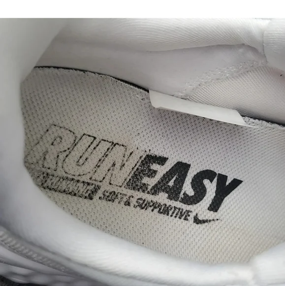 Nike LUNAR SKYLUX White 5 uk 38 eu 7.5 US run easy support trainers - Picture 8 of 9